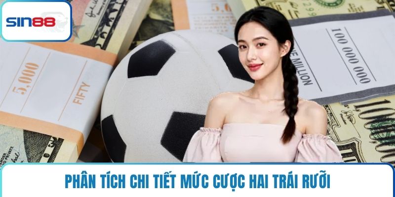 Phân tích chi tiết mức cược hai trái rưỡi